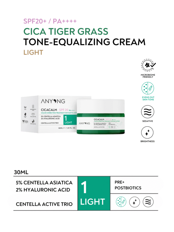 Cica Calm Color Coreecting Cream Light